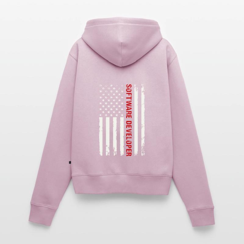Programmierer Entwickler IT Admin Programmierer Codierung Frauen Premium Bio Zip Hoodie