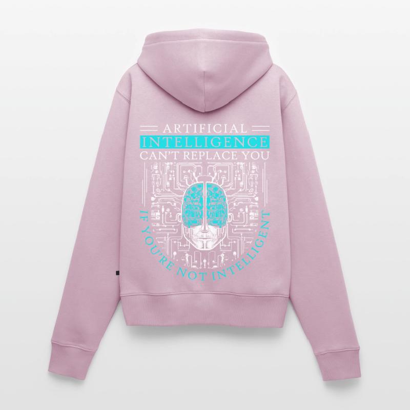 Artificial Intelligence Algorithm Brain Women's Premium Organic Zip Hoodie