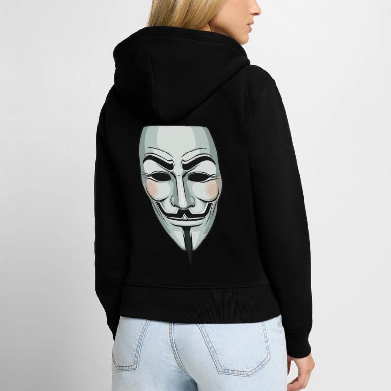 Funny Hacker Style Hacking Lover Computer Women's Premium Organic Zip Hoodie