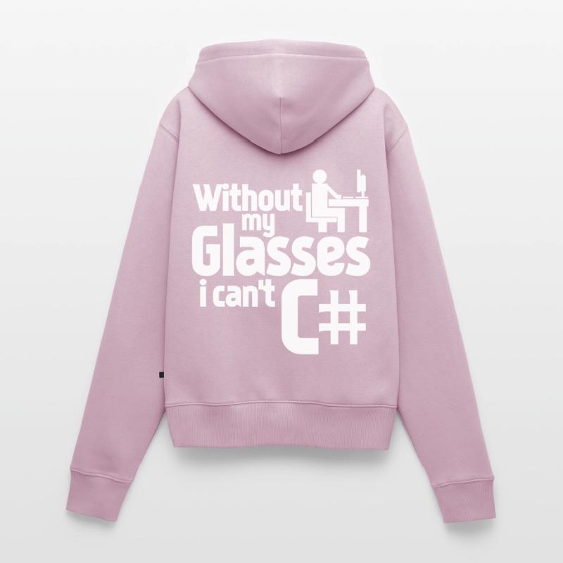 Admin Programmer Computer Science Women's Premium Organic Zip Hoodie