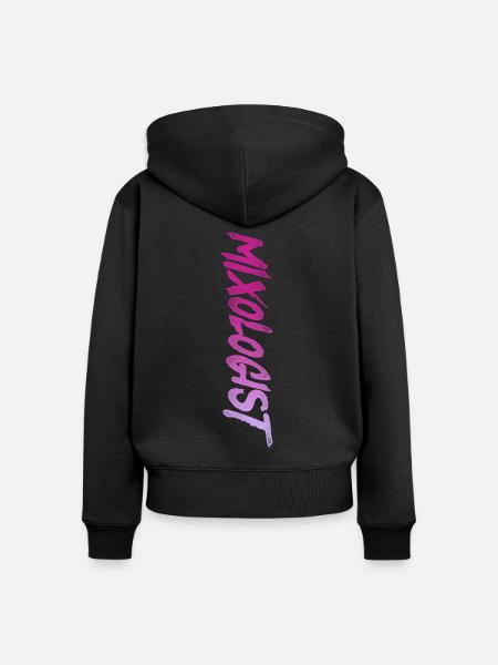 Bartender Mixologist Mixologist - Frauen Premium Bio Zip Hoodie - Schwarz