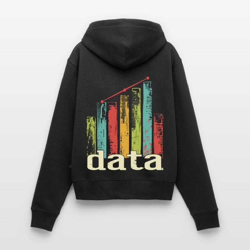 Behavioral Analyst Data Coding Women's Premium Organic Zip Hoodie