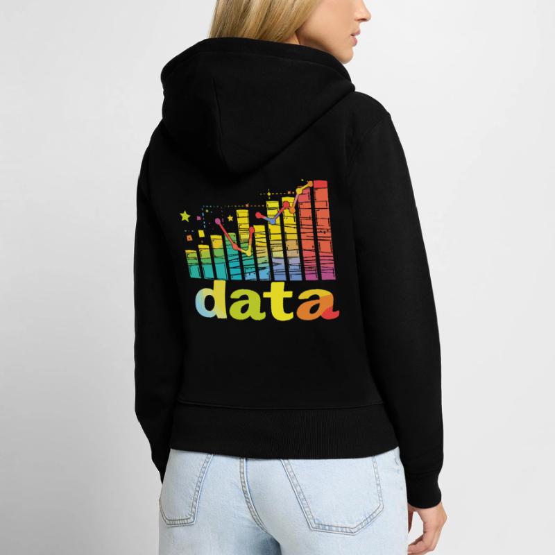 Behavioral Analyst Data Coding Women's Premium Organic Zip Hoodie