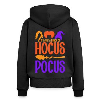 Halloween Costume - Women's Premium Organic Zip Hoodie - black - Back - Julia (174cm)