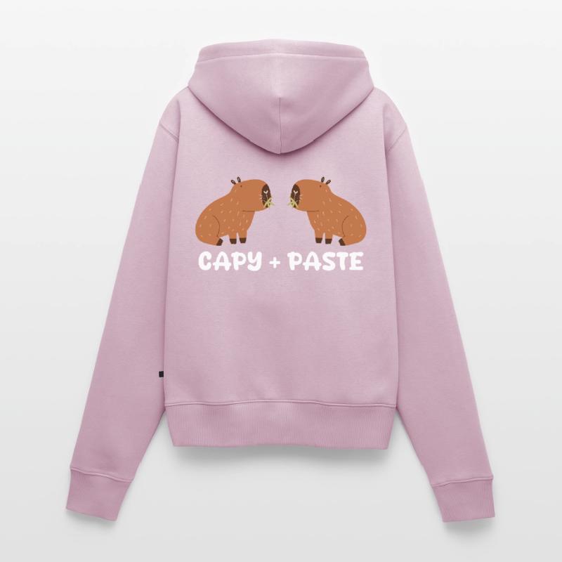 Programmierer Wombat Software Computer PC Frauen Premium Bio Zip Hoodie