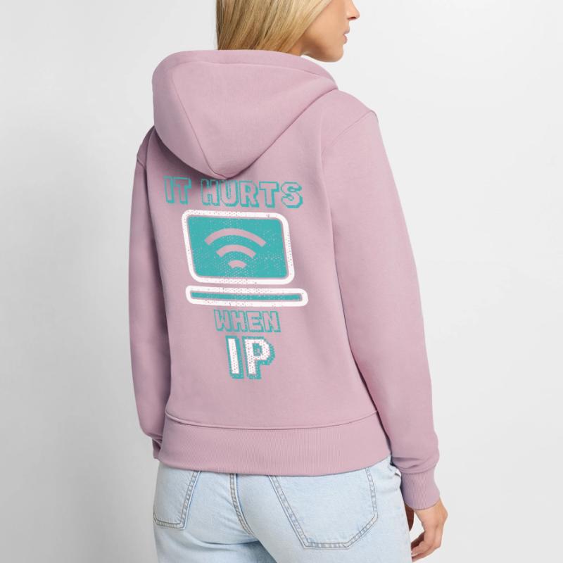 IT Geek, PC Accessories Storage Devices Evolution Women's Premium Organic Zip Hoodie