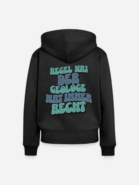 Geologe - Frauen Premium Bio Zip Hoodie - 