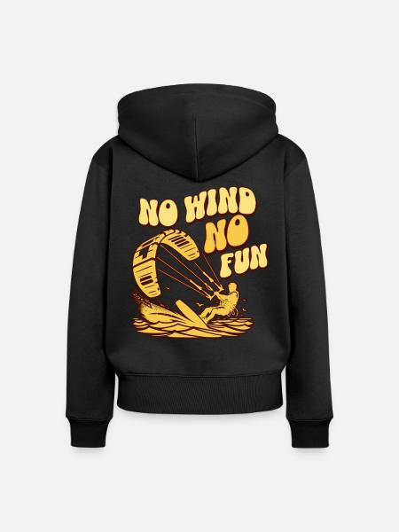 Kitesurfen Kitesurfer Kiteboard - Frauen Premium Bio Zip Hoodie -