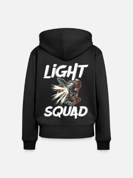 Lichttechniker Beleuchtungstechniker Lichttechnik - Frauen Premium Bio Zip Hoodie - Schwarz