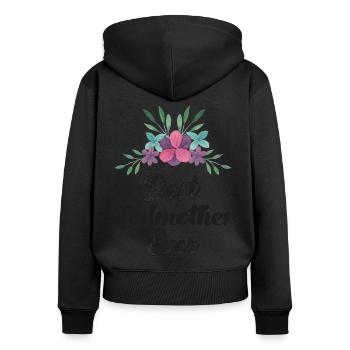 Best Godmother Godmother Aunt Favorite Aunt - Women's Premium Organic Zip Hoodie - black - Back - Julia (174cm)