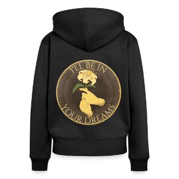 Adrian Ivashkov, Rose Hathaway Quote Richelle Mead - Women's Premium Organic Zip Hoodie - black - Back - Julia (174cm)