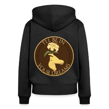 Adrian Ivashkov, Rose Hathaway Quote Richelle Mead - Women's Premium Organic Zip Hoodie - black - Back - Julia (174cm)