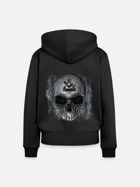 Tischler - Frauen Premium Bio Zip Hoodie - Schwarz