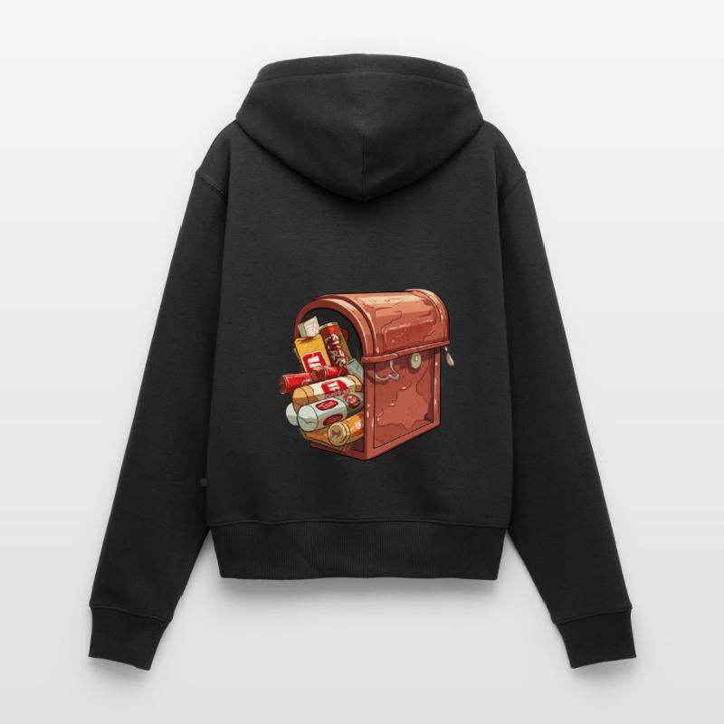 Spam computer joke Women's Premium Organic Zip Hoodie