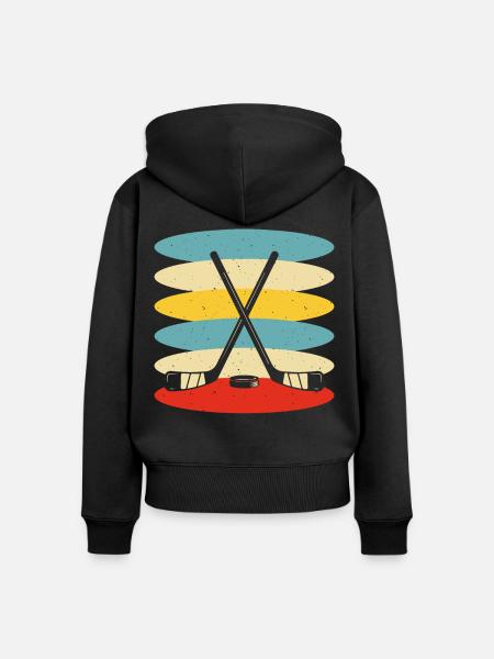 Kajak Kajakfahrer Kajaker - Frauen Premium Bio Zip Hoodie - Schwarz