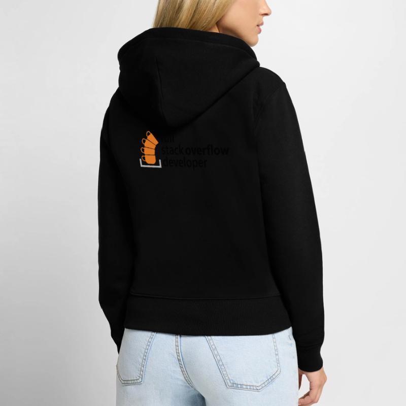 Full stack developer Women's Premium Organic Zip Hoodie