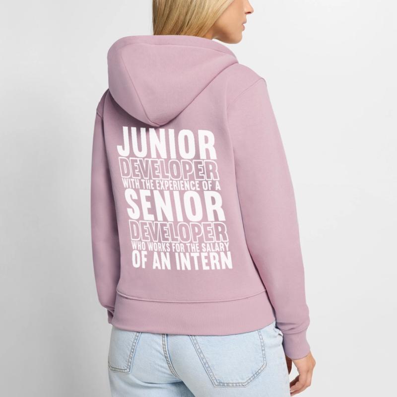 Programmers Programming Computer Scientists Women's Premium Organic Zip Hoodie