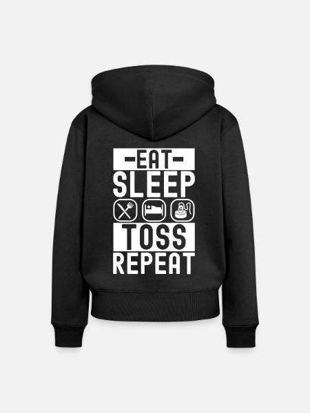 Magnet Fischer Magnet Fischen - Frauen Premium Bio Zip Hoodie - Schwarz