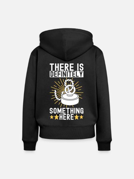 Magnet Fischer Magnet Fischen - Frauen Premium Bio Zip Hoodie - Schwarz