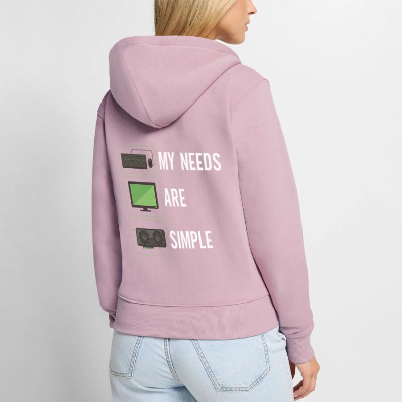 Programmer Computer Scientist Women's Premium Organic Zip Hoodie