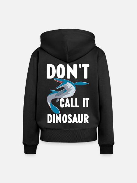 Mosasaurus Dinosaurier - Frauen Premium Bio Zip Hoodie - Schwarz
