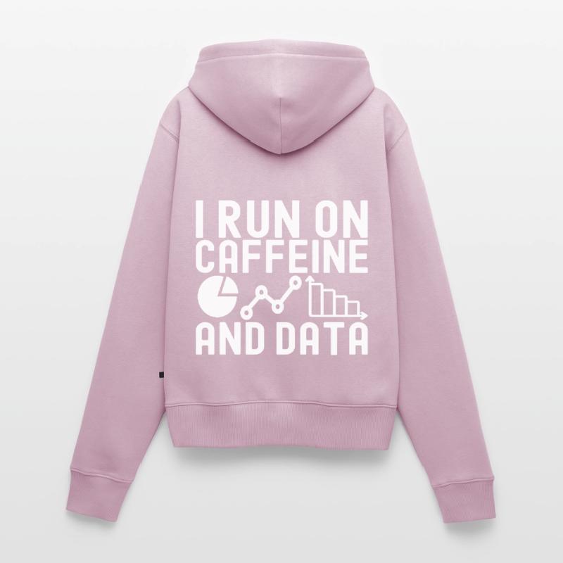 Data Science Datenanalyst Frauen Premium Bio Zip Hoodie