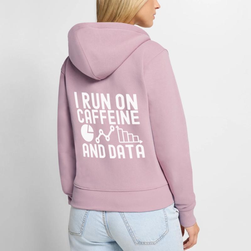 Data Science Data Analyst Women's Premium Organic Zip Hoodie