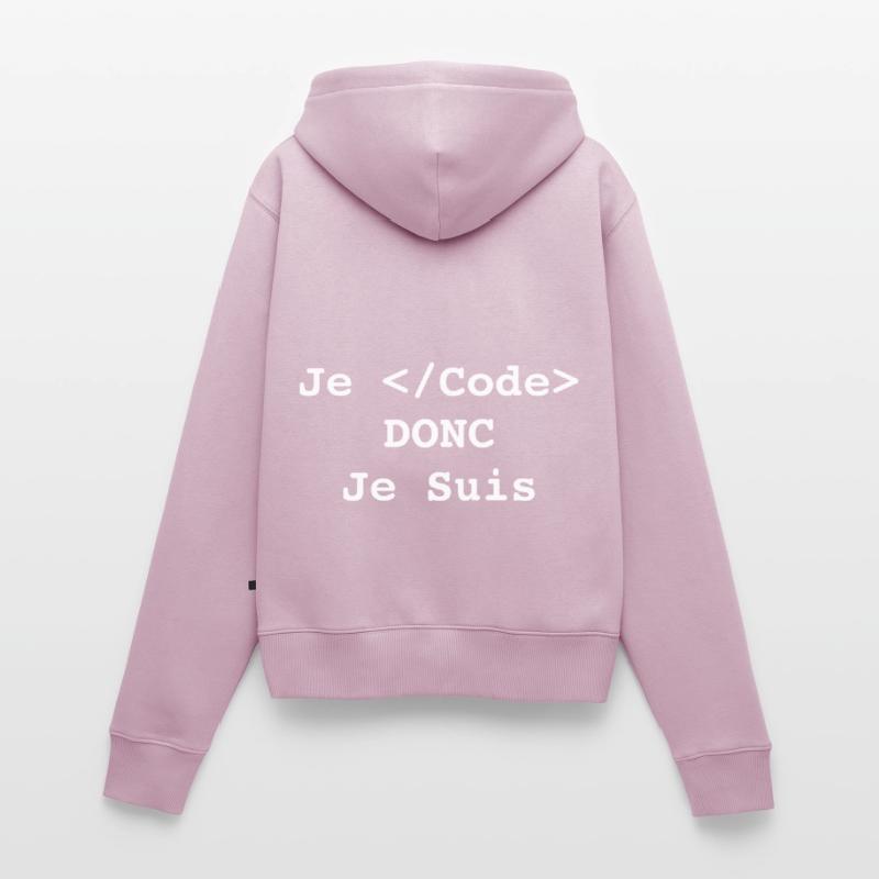 I Code So I'm Computer Scientist and Programmer Women's Premium Organic Zip Hoodie