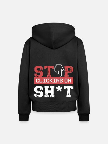 Cybersicherheit Hacker Programmierung Geschenkidee - Frauen Premium Bio Zip Hoodie - Schwarz