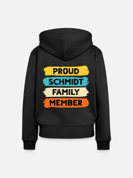 Stolzer Schmidt - Frauen Premium Bio Zip Hoodie - Schwarz