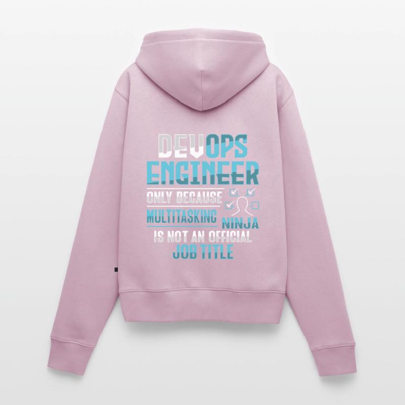 Sys-Admin Developer Devops Engineer Women's Premium Organic Zip Hoodie