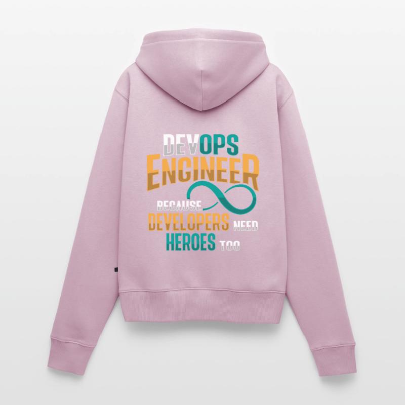 Sys-Admin Developer Devops Engineer Women's Premium Organic Zip Hoodie