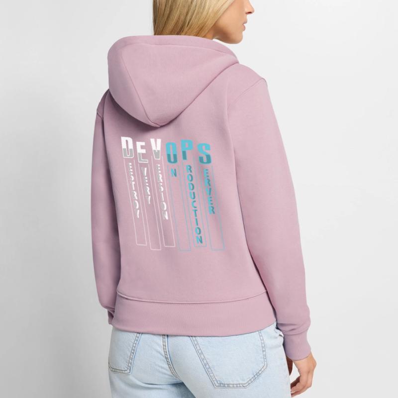 Devops Sys-Admin Developer Women's Premium Organic Zip Hoodie