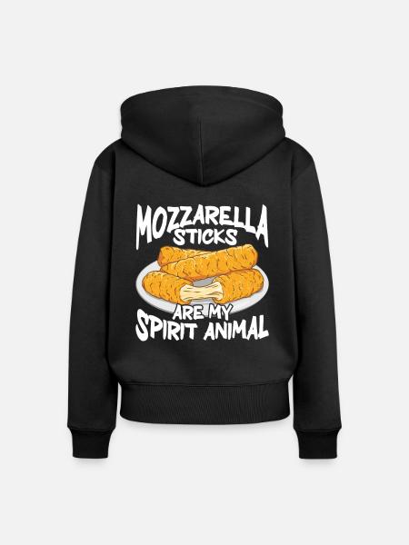Cheese Making Cheese Lover - Frauen Premium Bio Zip Hoodie - Schwarz