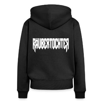 Robber's Daughter Festival Edition - Women's Premium Organic Zip Hoodie - black - Back - Julia (174cm)