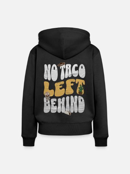 Taco - Frauen Premium Bio Zip Hoodie - Schwarz