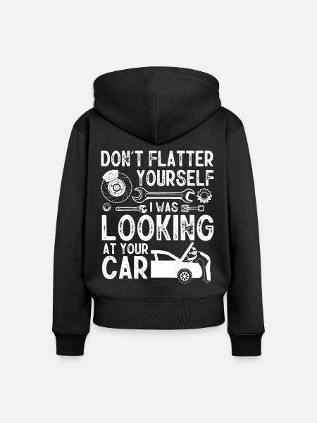 Automechaniker, Mechaniker, Automechaniker - Frauen Premium Bio Zip Hoodie - Schwarz