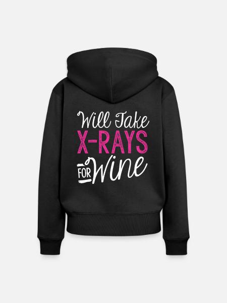 Xray Tech, Xray -Techniker - Frauen Premium Bio Zip Hoodie - Schwarz