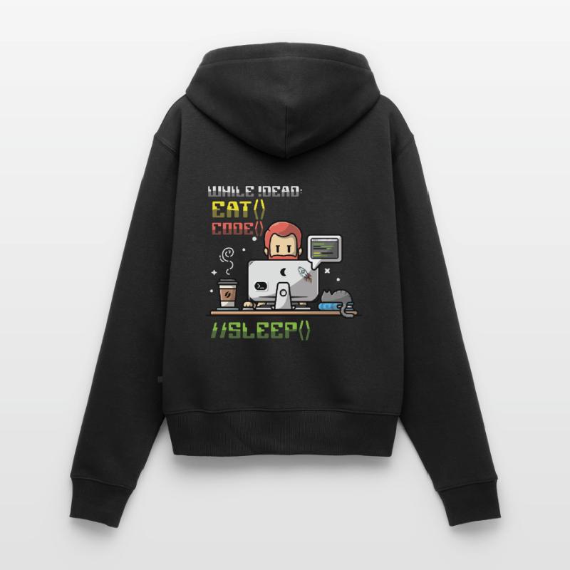 Programmierer,Computerprogrammierer,Witz Frauen Premium Bio Zip Hoodie