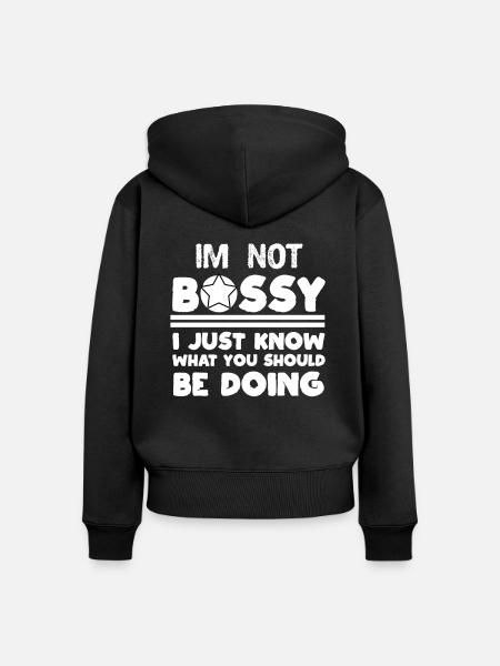 Chef - Frauen Premium Bio Zip Hoodie - Schwarz