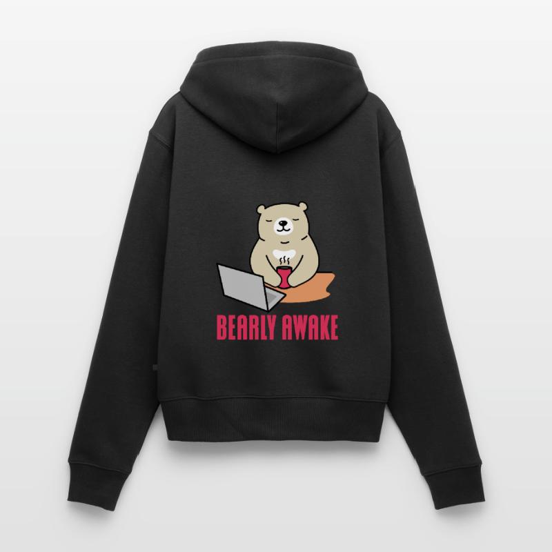 Programmierer Compuer Nerd Coder Software Geschenk Frauen Premium Bio Zip Hoodie