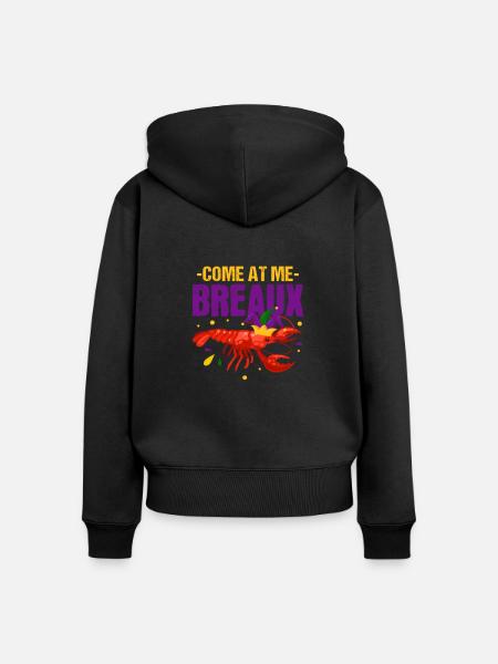 Languste - Frauen Premium Bio Zip Hoodie - Schwarz