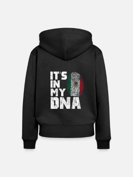 Mexiko - Frauen Premium Bio Zip Hoodie - Schwarz