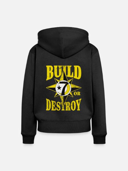 Muslim - Frauen Premium Bio Zip Hoodie - Schwarz