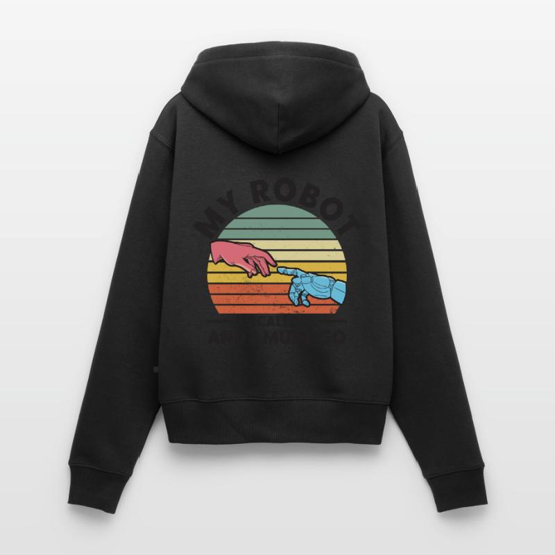 Engineer Teacher Robotics Technology Gift Women's Premium Organic Zip Hoodie