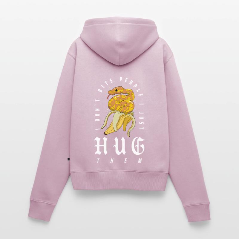 python royal serpent propriétaire banane python royal Sweat à capuche zippé Premium bio Femme