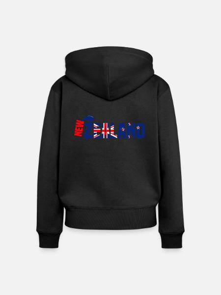 Neuseeland - Frauen Premium Bio Zip Hoodie -