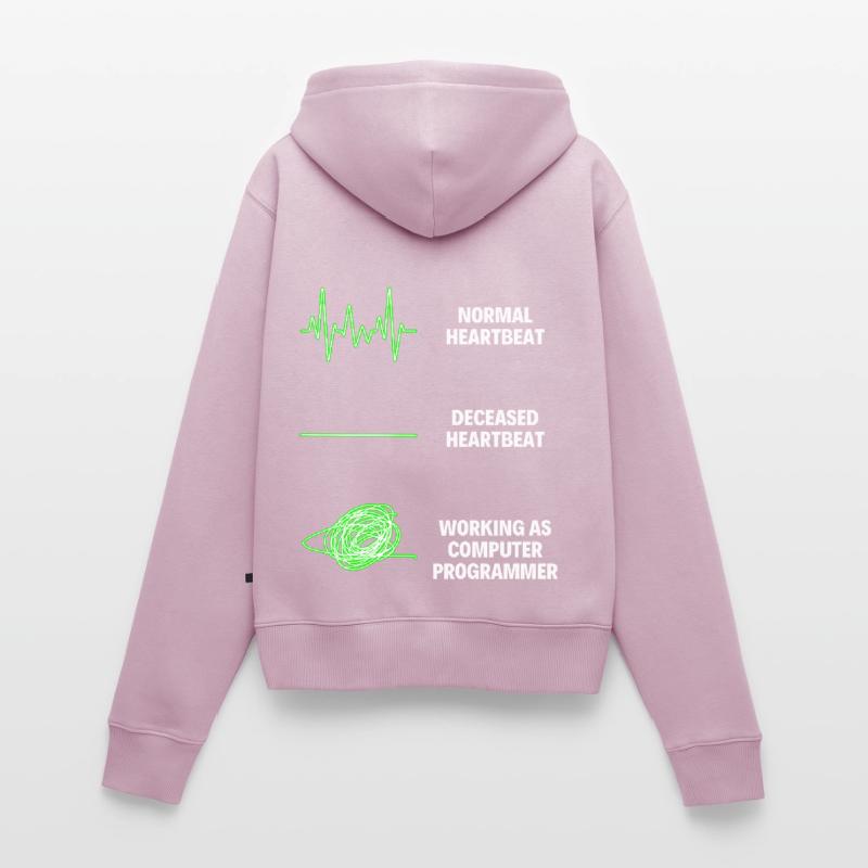 Computer Programmer Computer Programming Workers Frauen Premium Bio Zip Hoodie