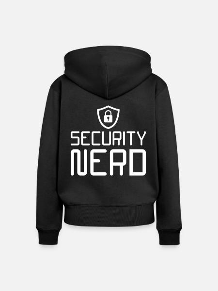 Cybersecurity Computersicherheit Cybersecurity - Frauen Premium Bio Zip Hoodie - Schwarz