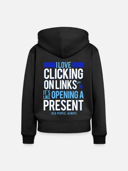 Cybersicherheit Hacking IT - Frauen Premium Bio Zip Hoodie - Schwarz